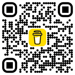 QR code to Buy Me a Coffee page